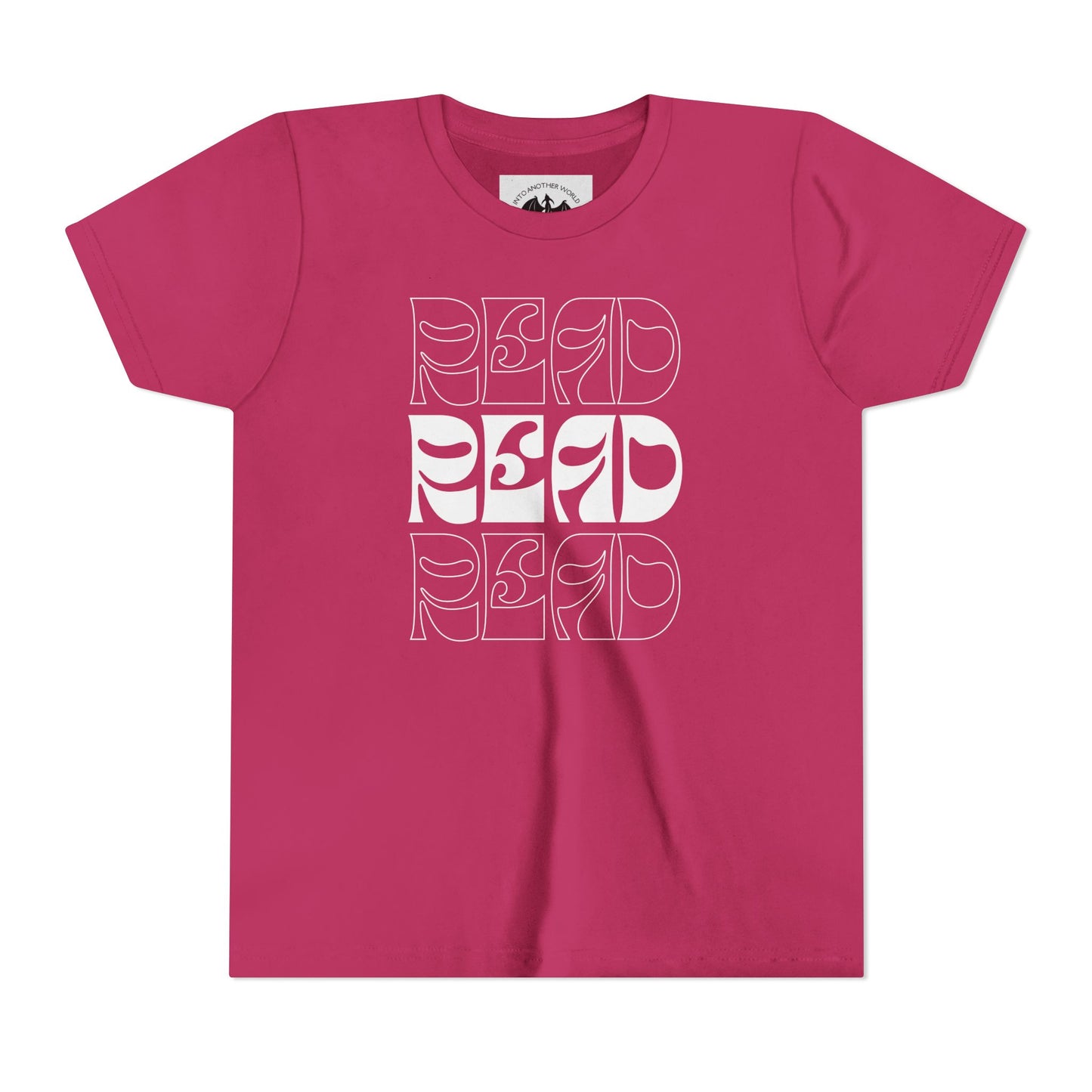 White Lettering Read Children's Tee