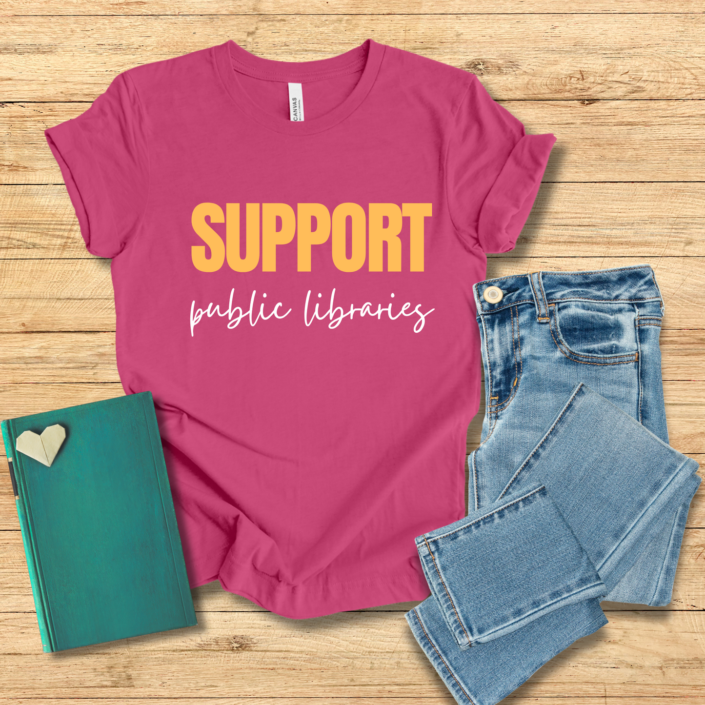 Support Public Libraries Tee