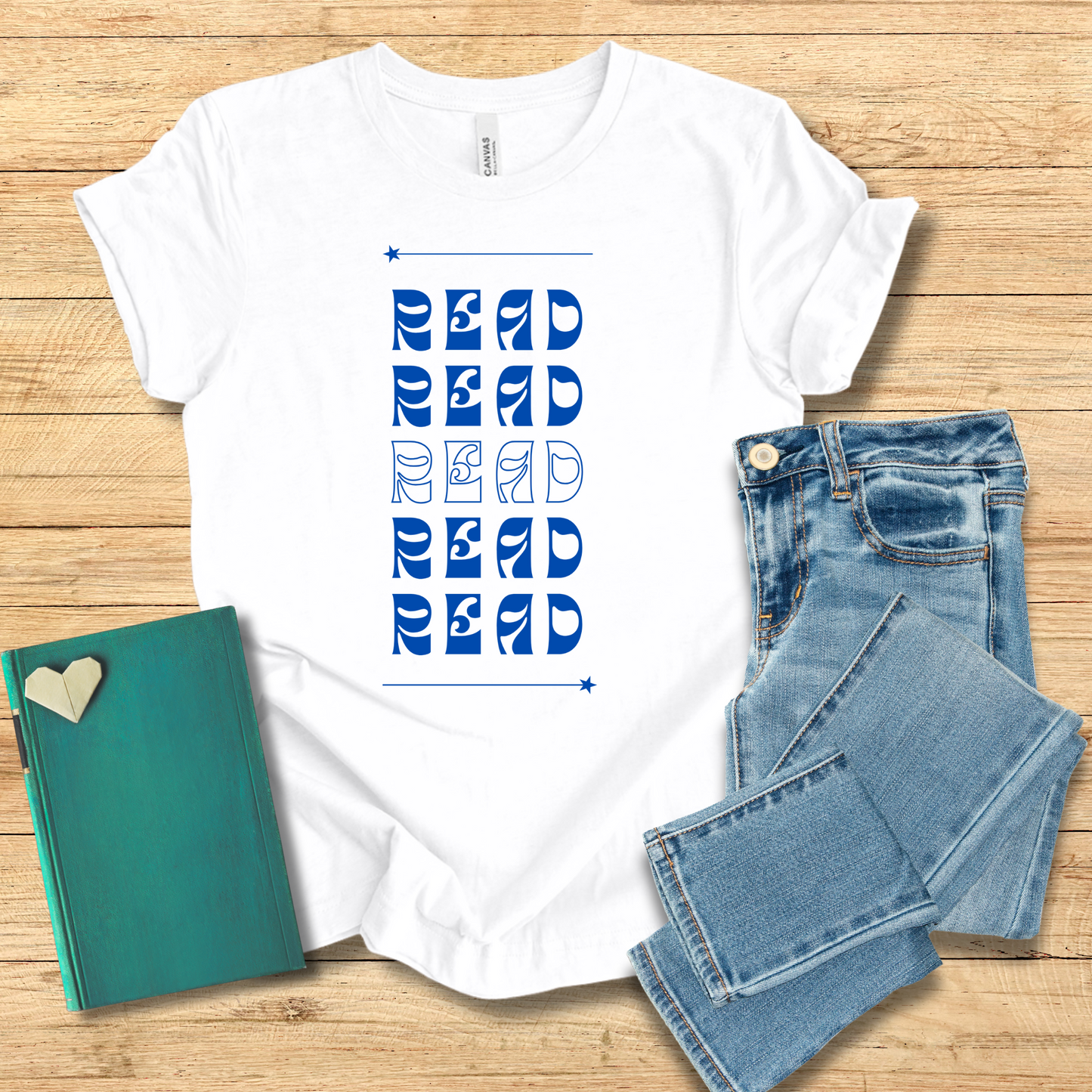 Reading Stack Tee
