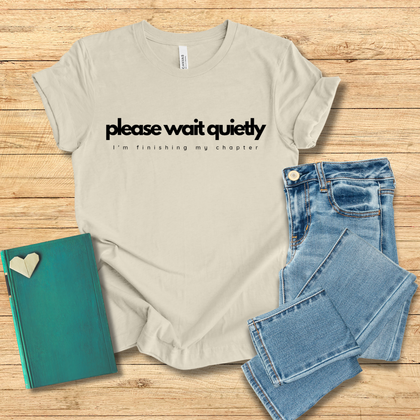 Please Wait Quietly Tee