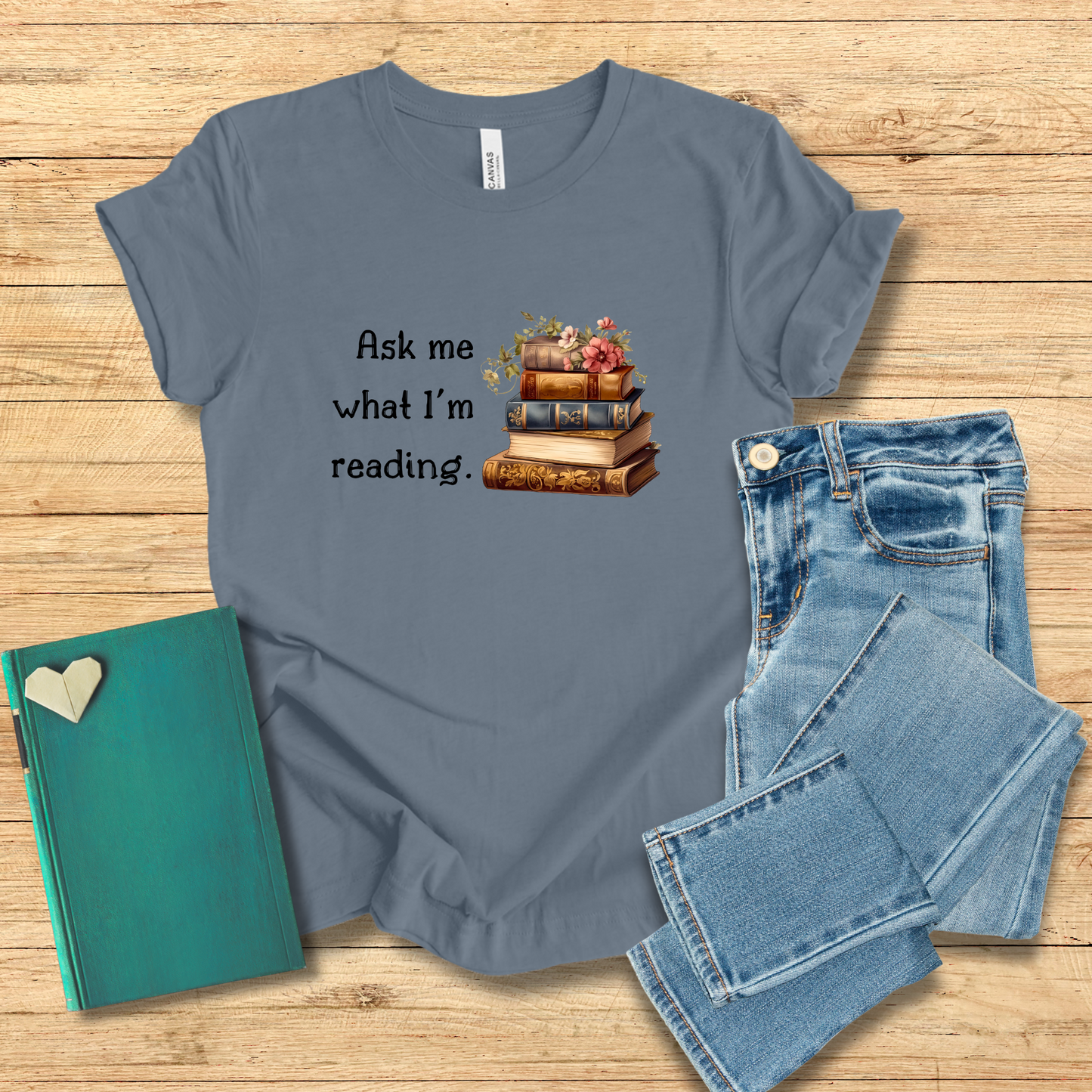 Ask Me What I'm Reading Tee