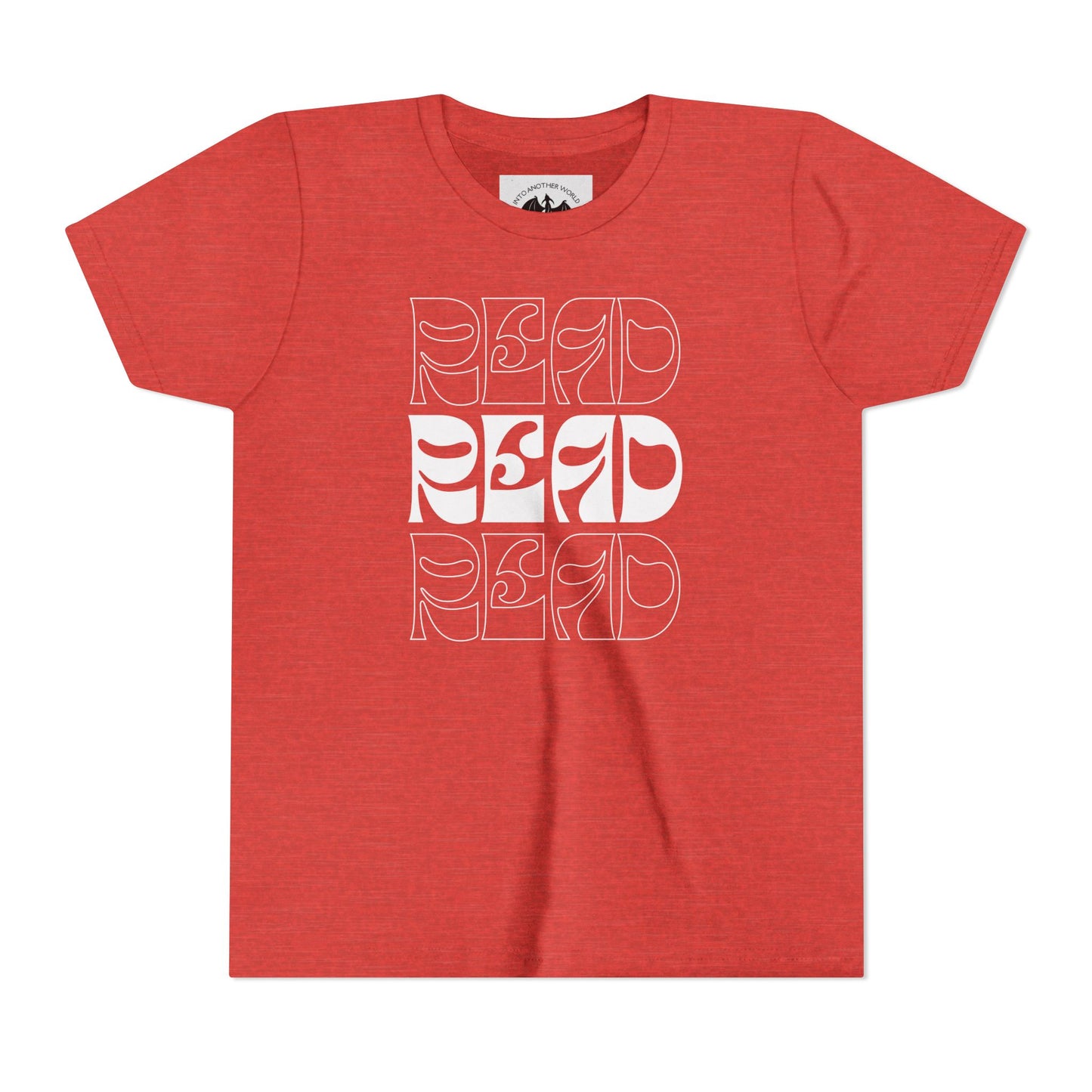 White Lettering Read Children's Tee