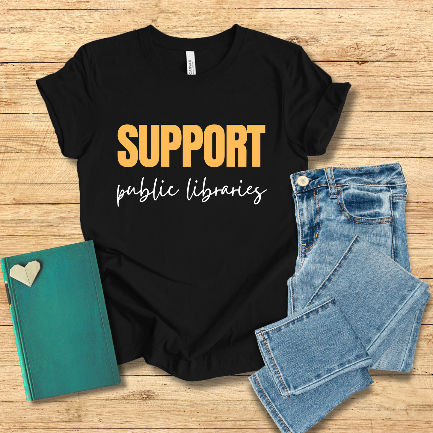 Support Public Libraries Tee