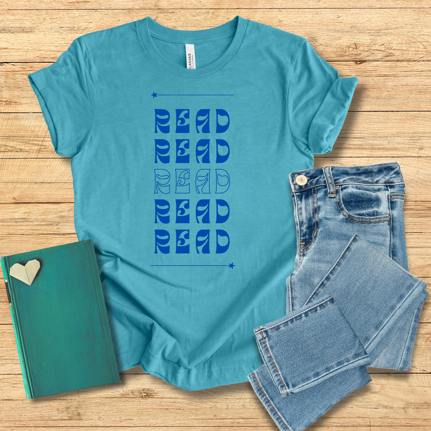 Reading Stack Tee