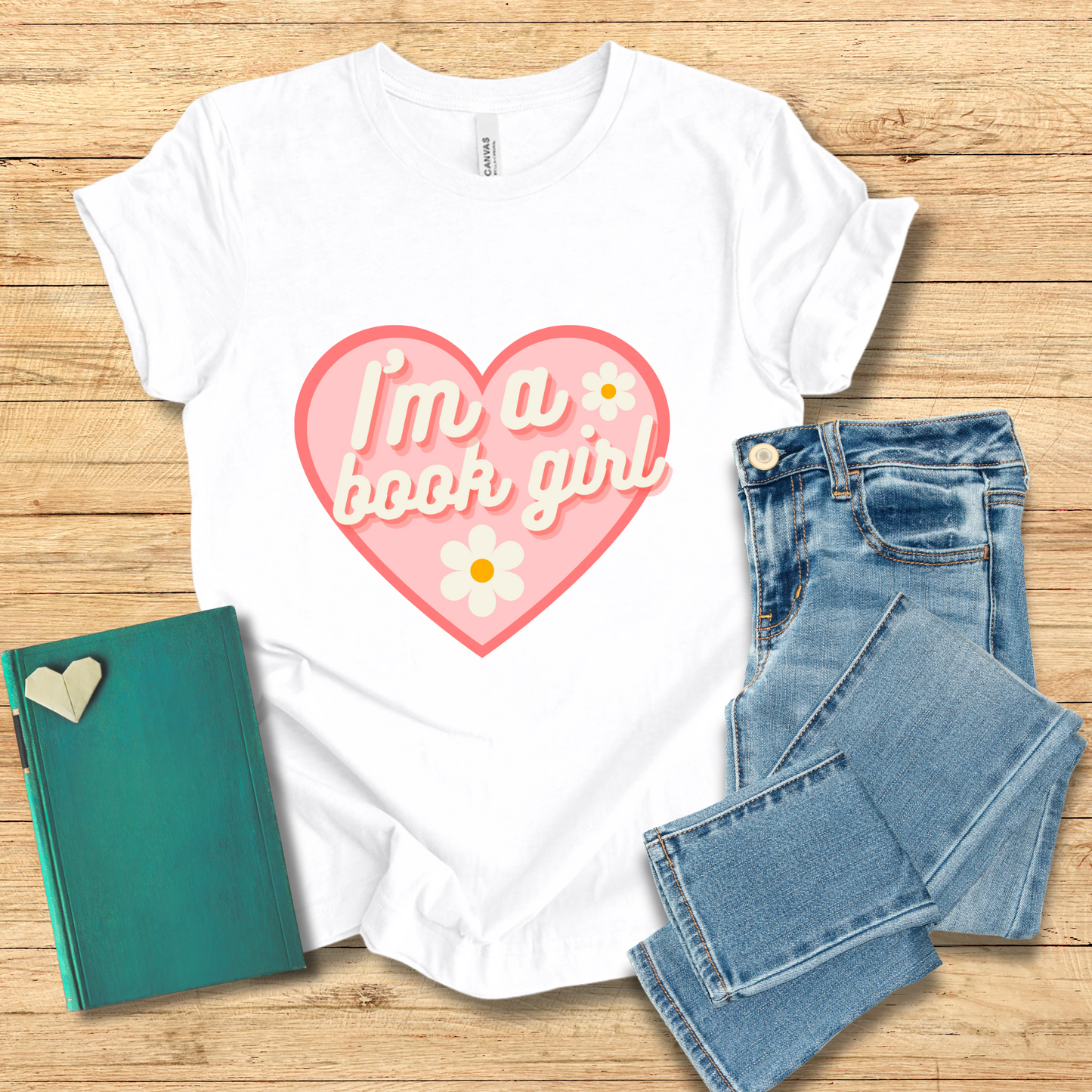 I'm A Book Girl Tee