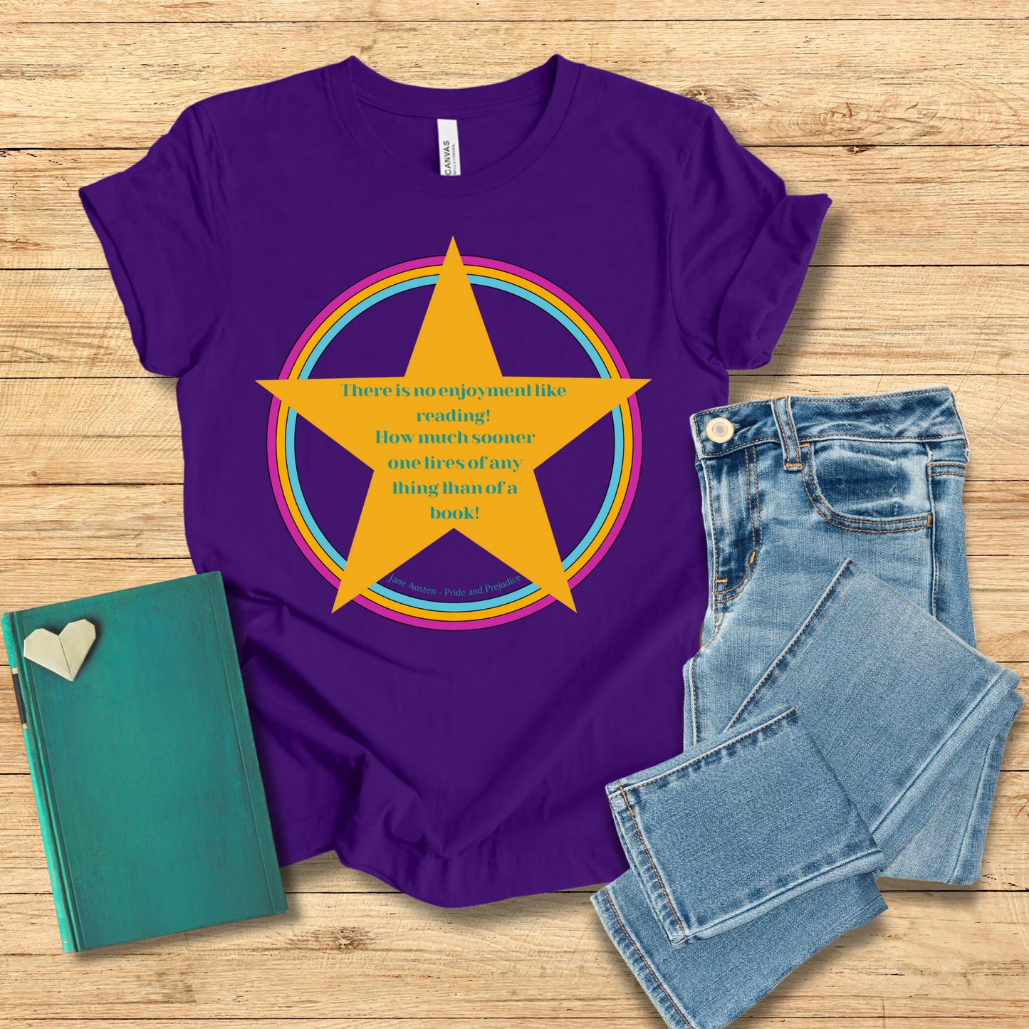 No Enjoyment Like Reading Tee