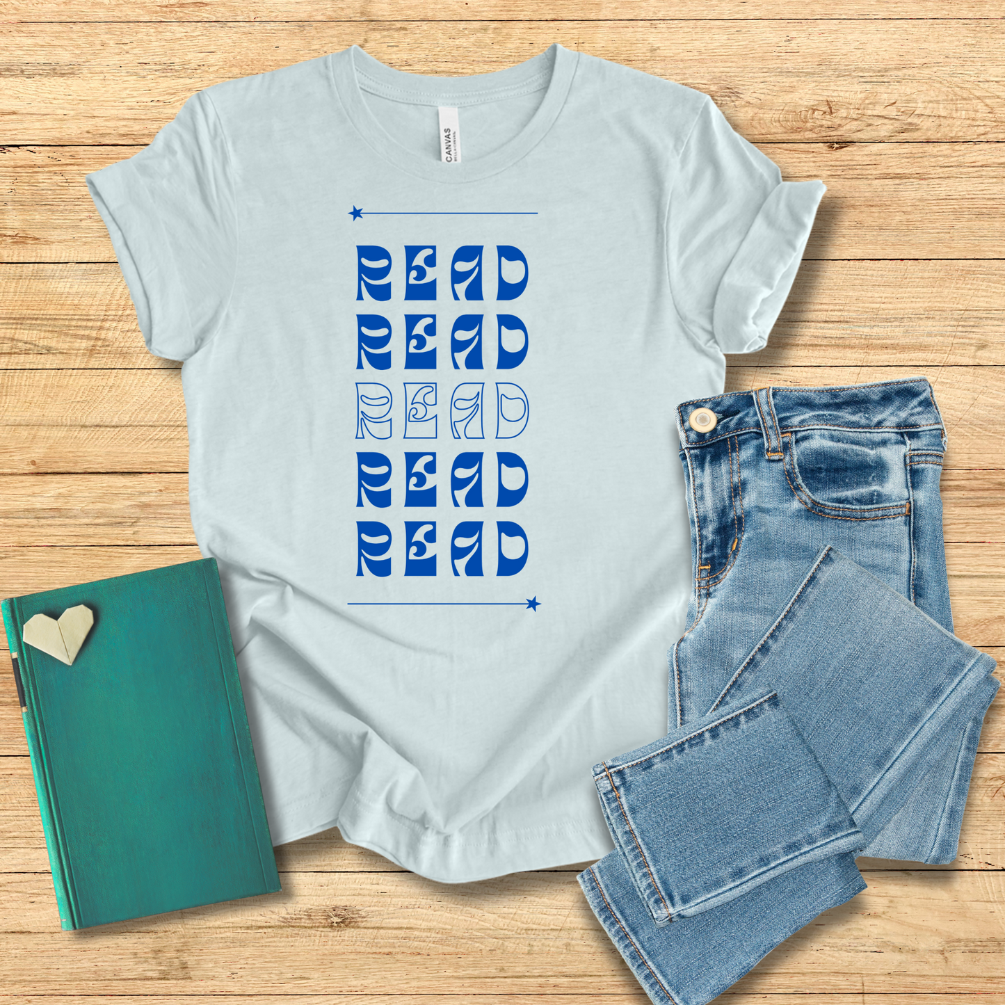 Reading Stack Tee