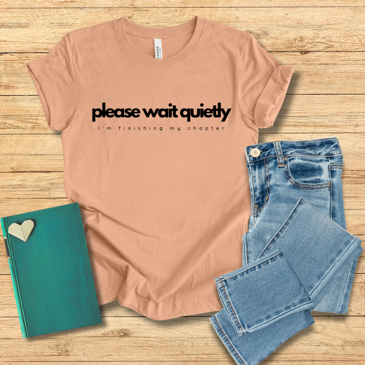 Please Wait Quietly Tee