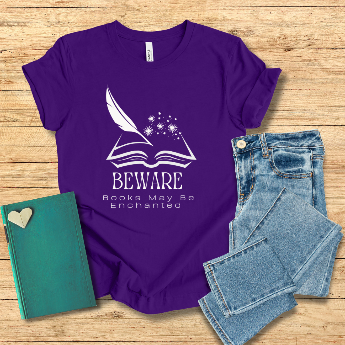 Books May Be Enchanted Tee