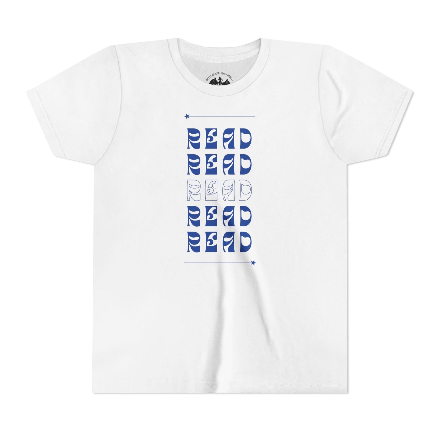 Blue Lettering Read Children's Tee