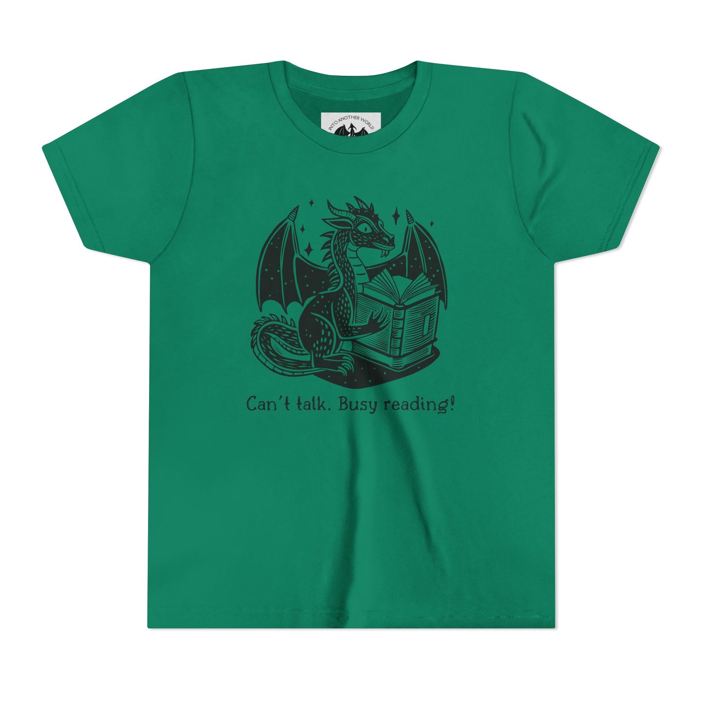 Can't Talk Busy Reading Dragon Children's Tee