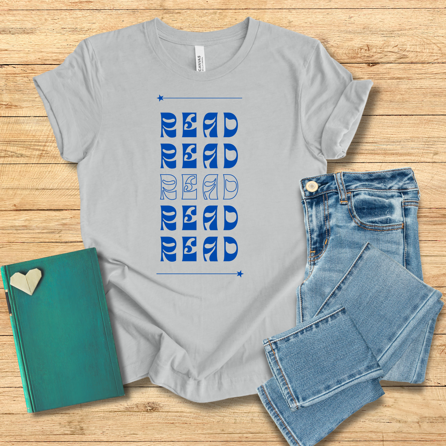 Reading Stack Tee