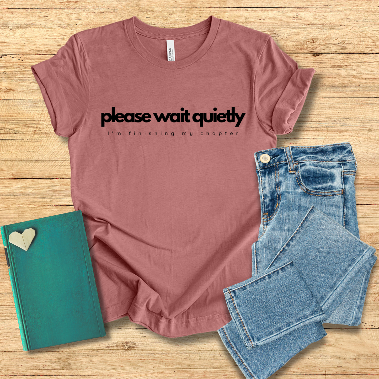Please Wait Quietly Tee