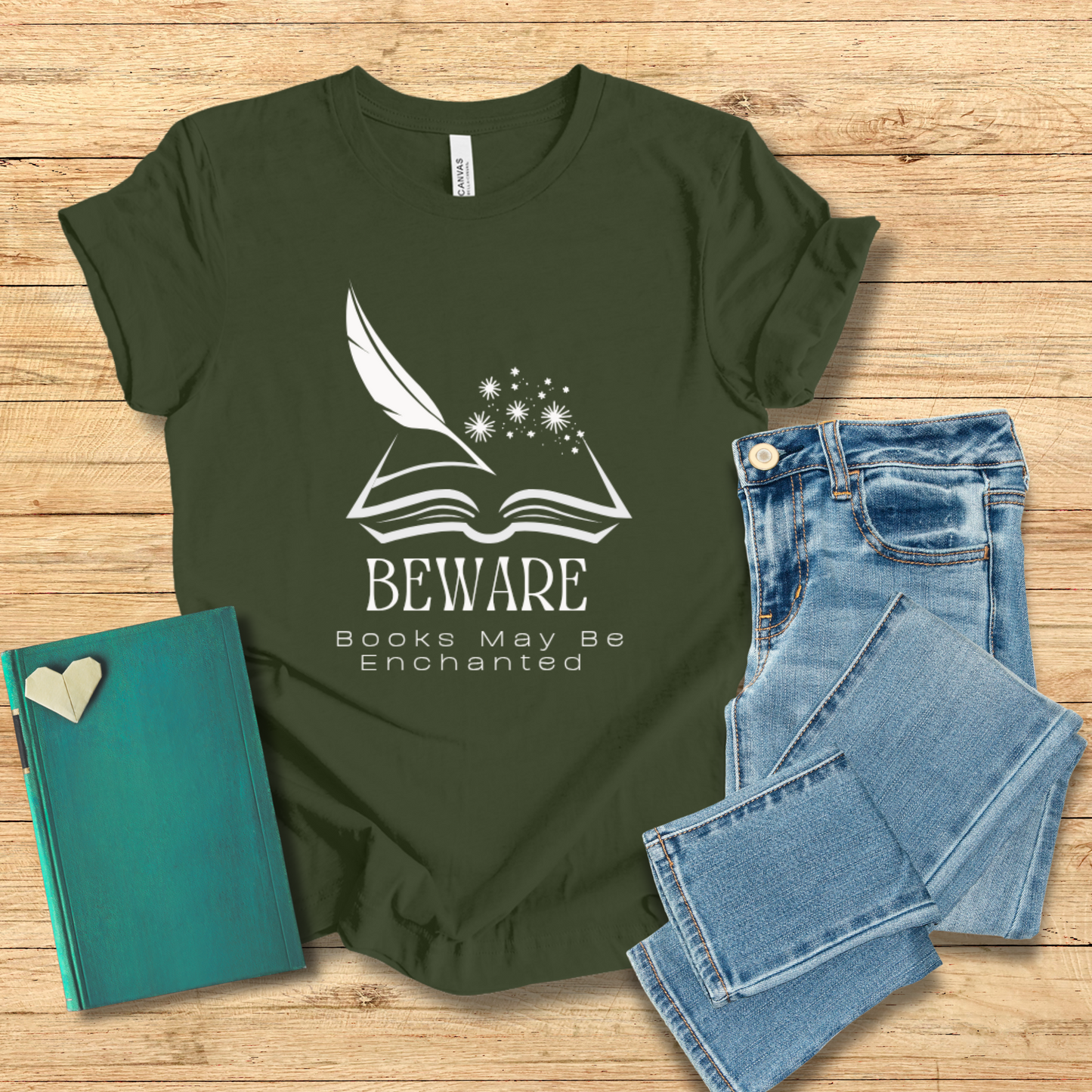 Books May Be Enchanted Tee