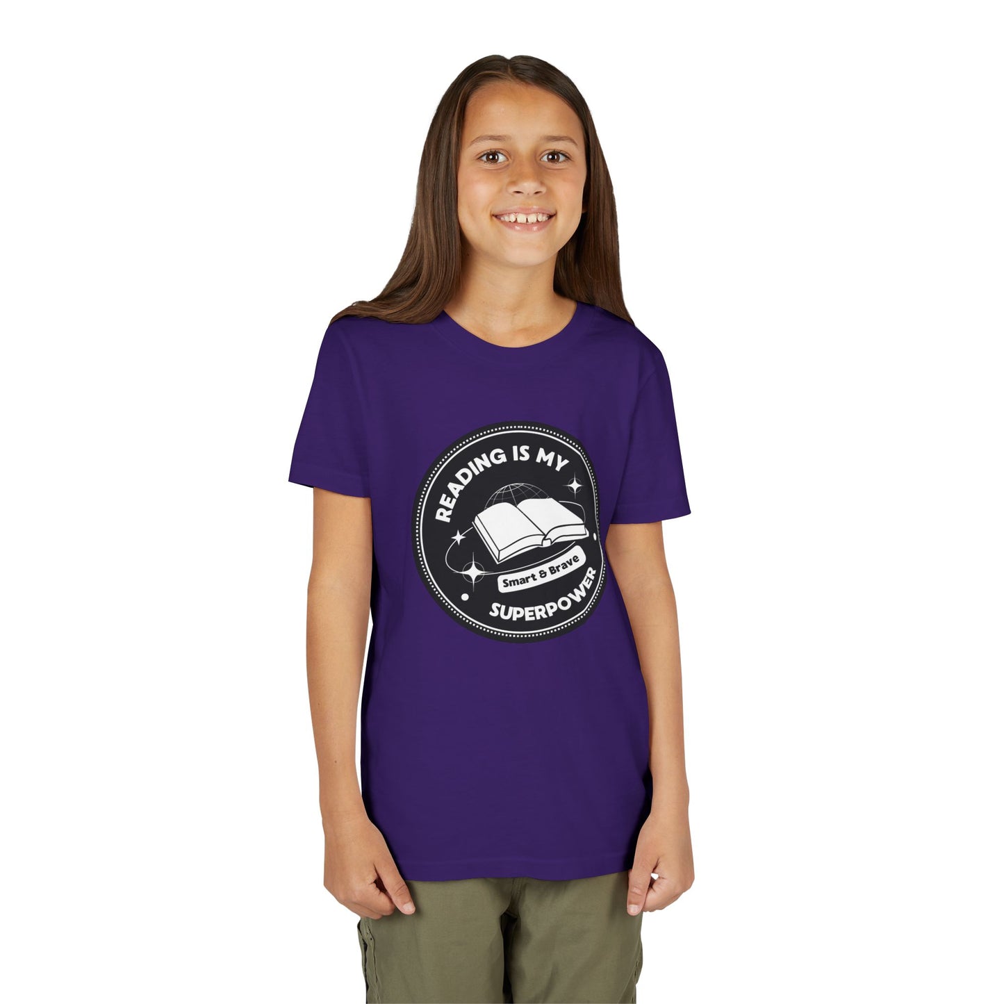 Reading Is My Superpower Children's Tee