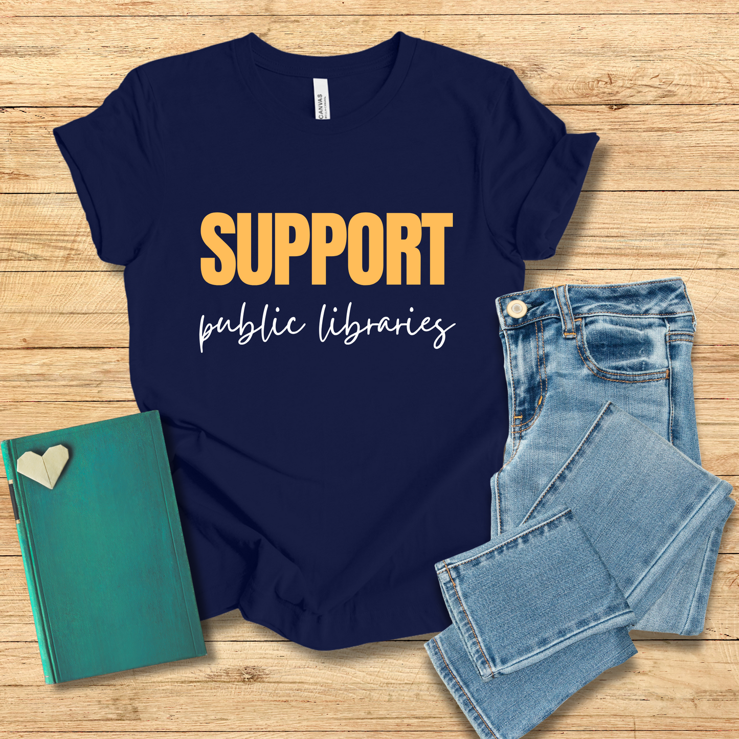 Support Public Libraries Tee