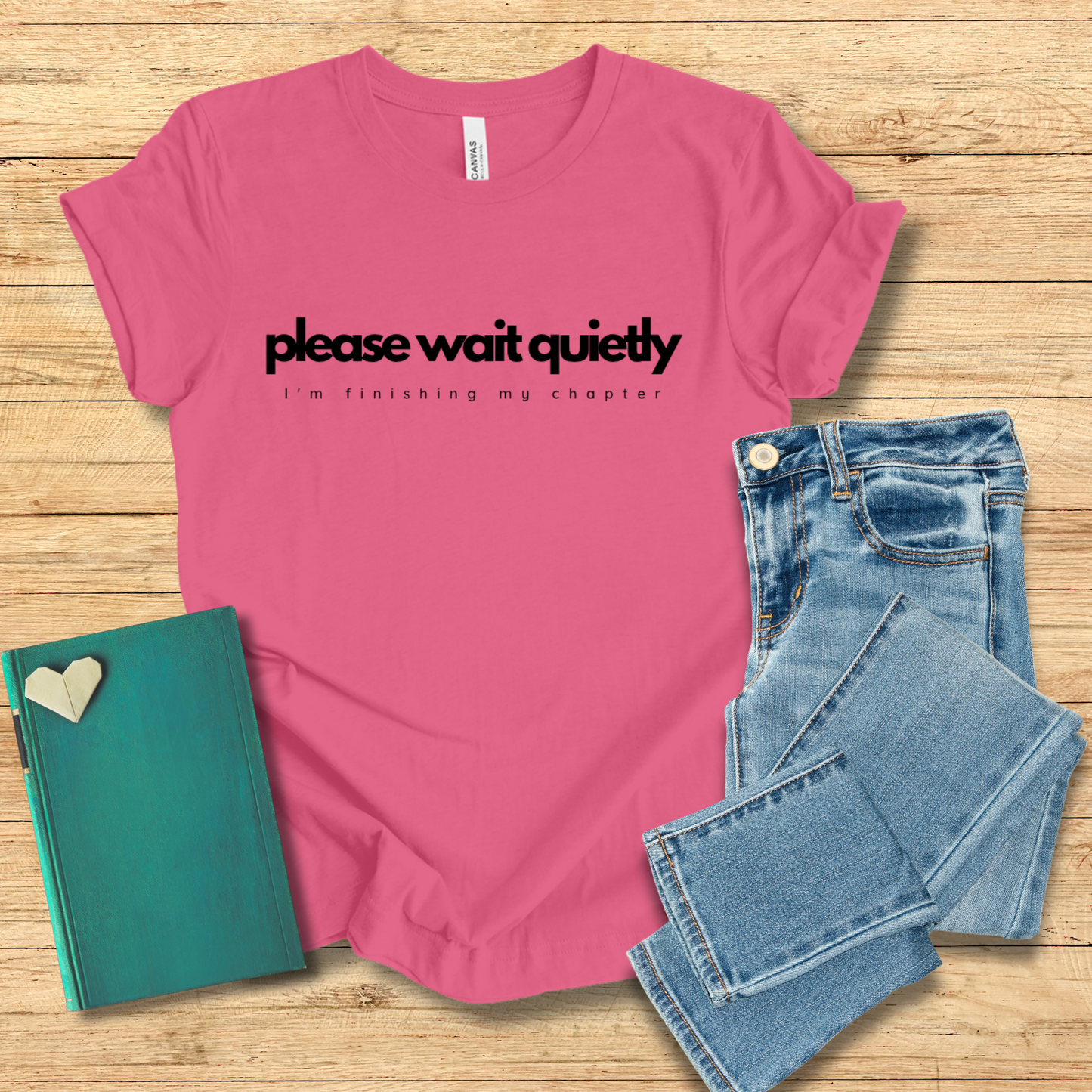 Please Wait Quietly Tee