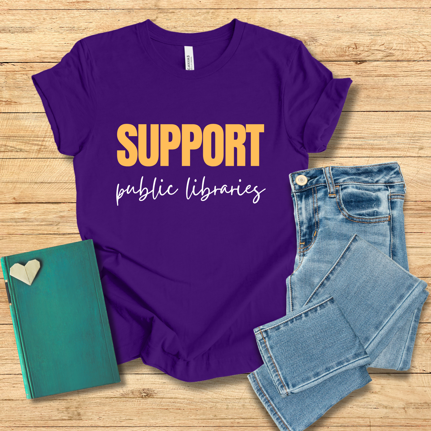 Support Public Libraries Tee