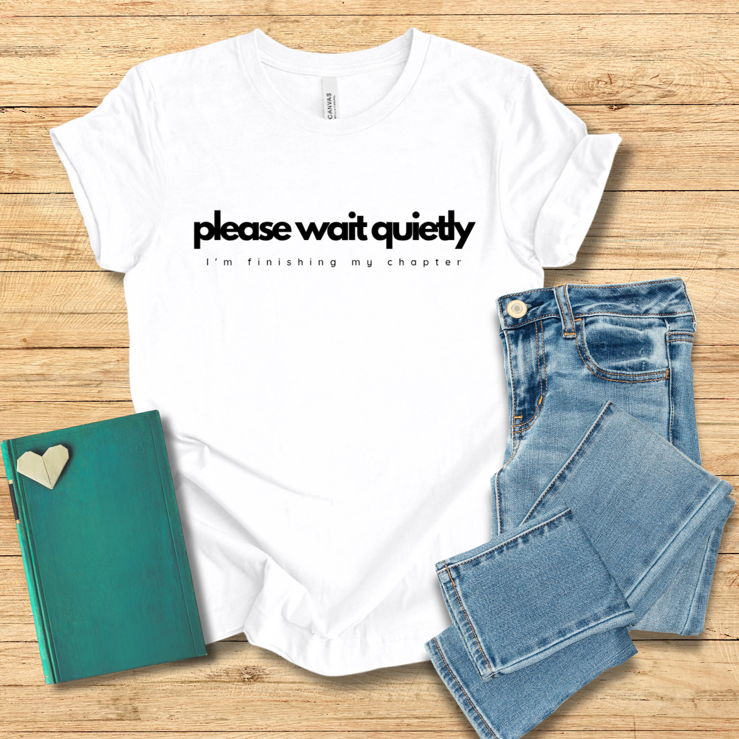 Please Wait Quietly Tee