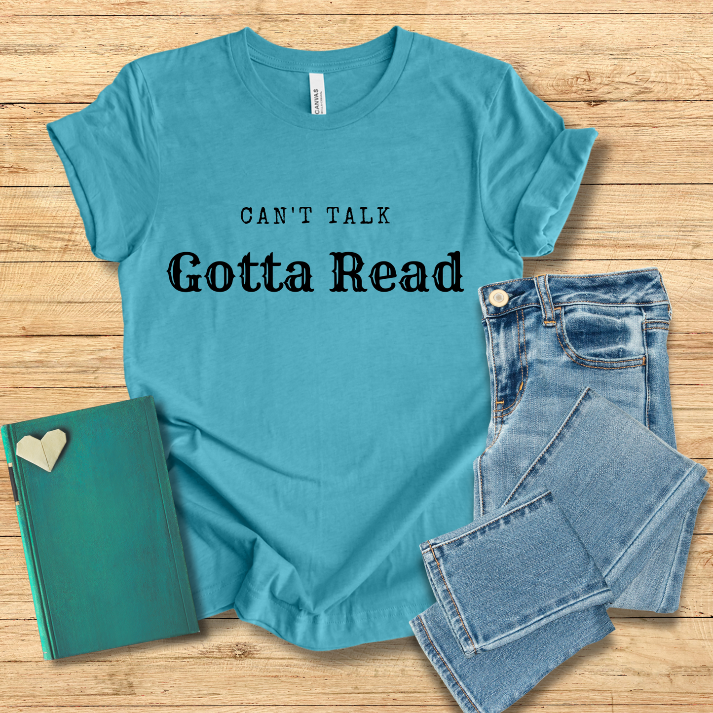 Can't Talk Gotta Read Tee