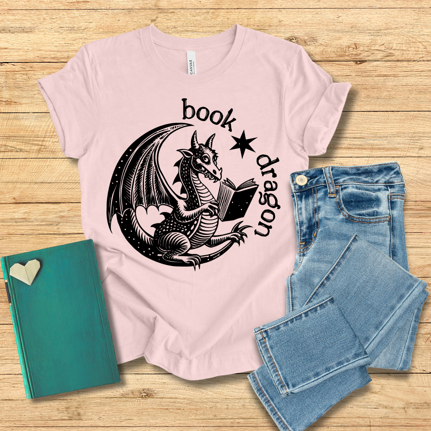 Moon Book Dragon Tee
