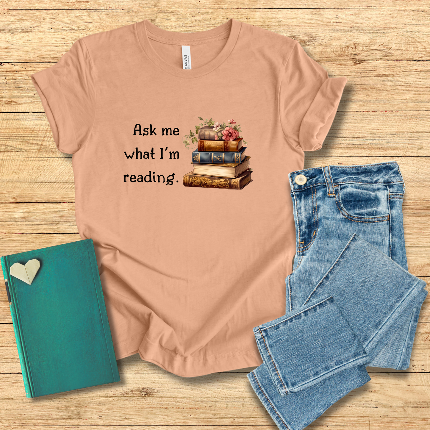 Ask Me What I'm Reading Tee