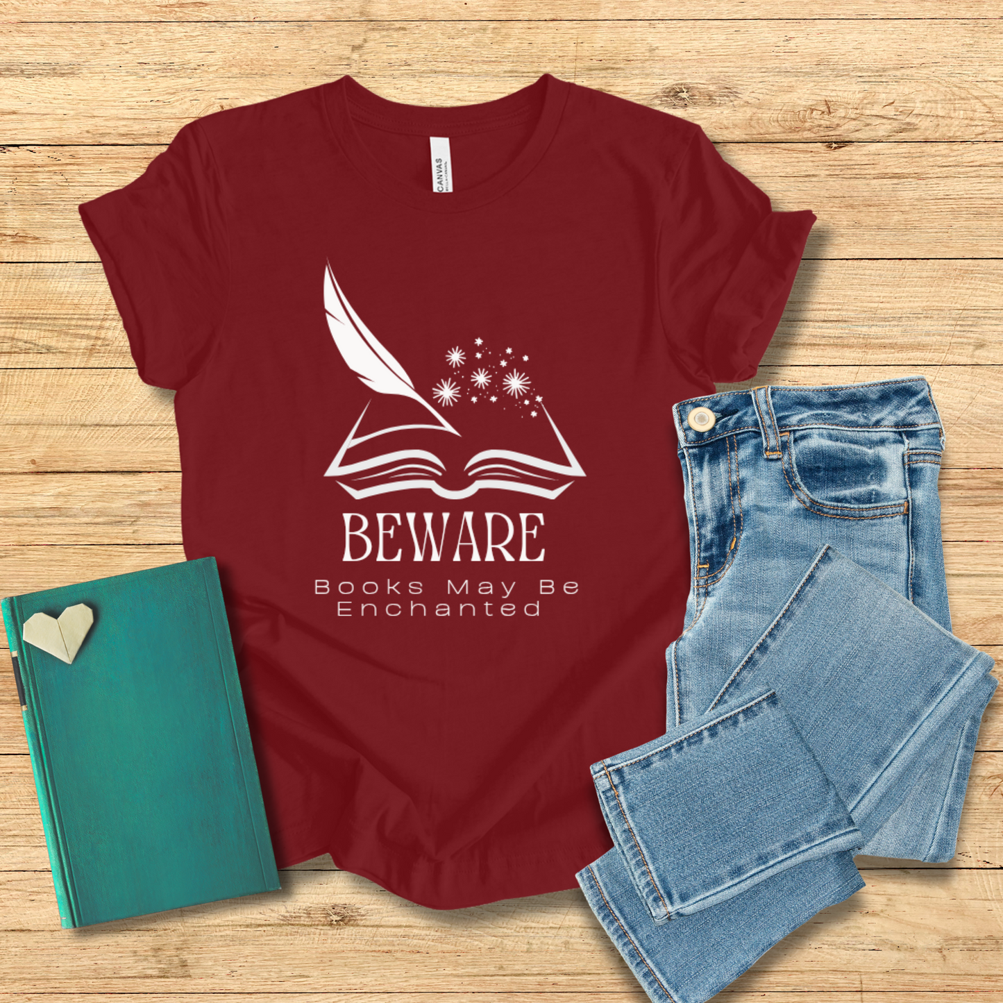 Books May Be Enchanted Tee