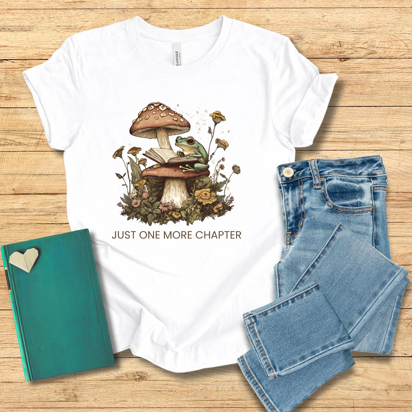Frog Just One More Chapter Tee