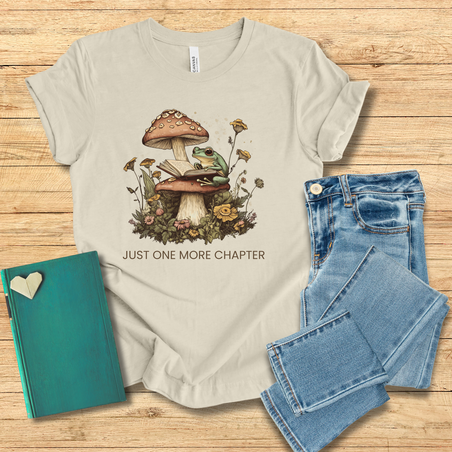 Frog Just One More Chapter Tee