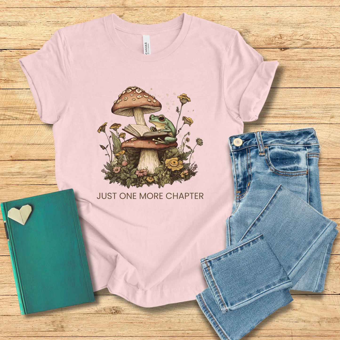 Frog Just One More Chapter Tee
