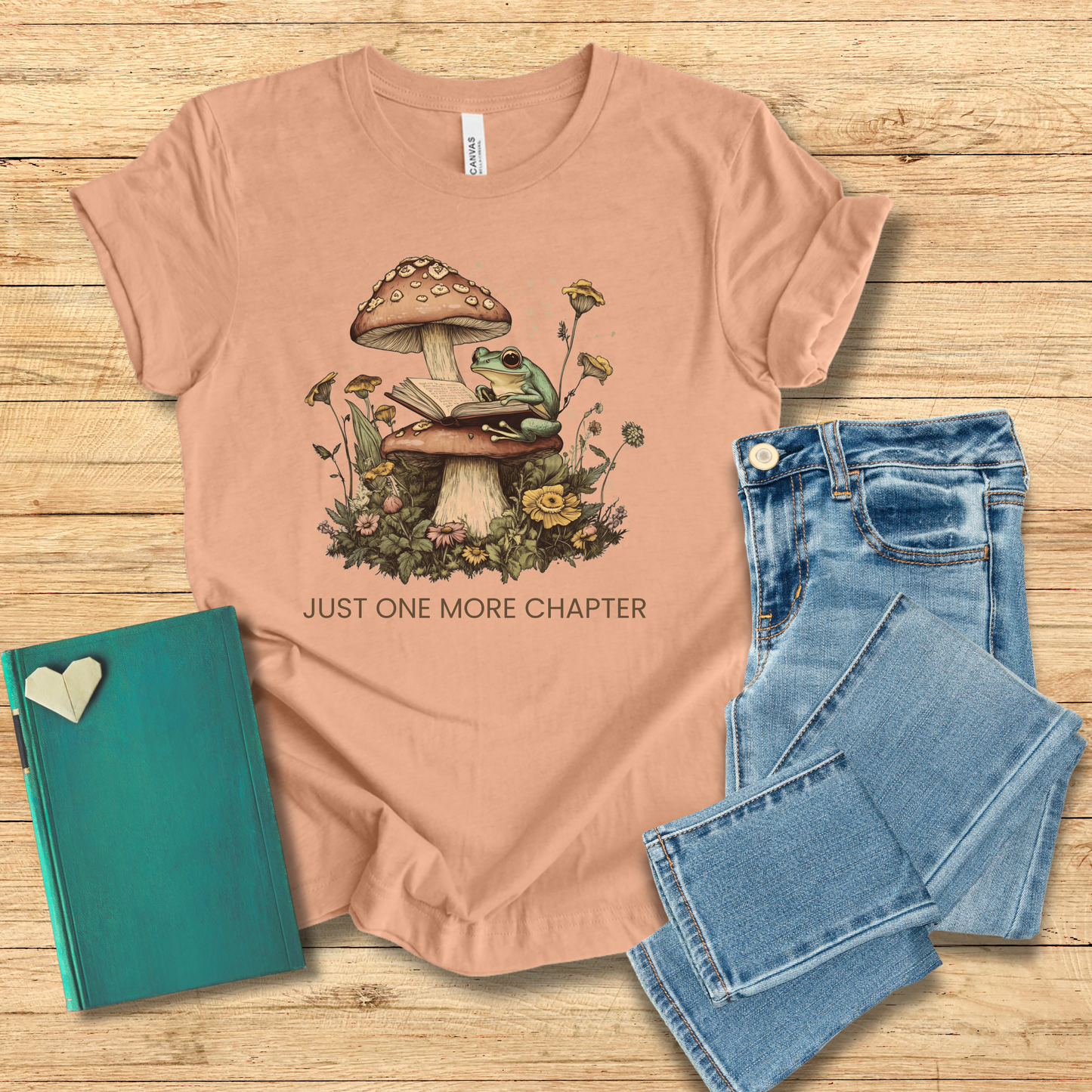 Frog Just One More Chapter Tee