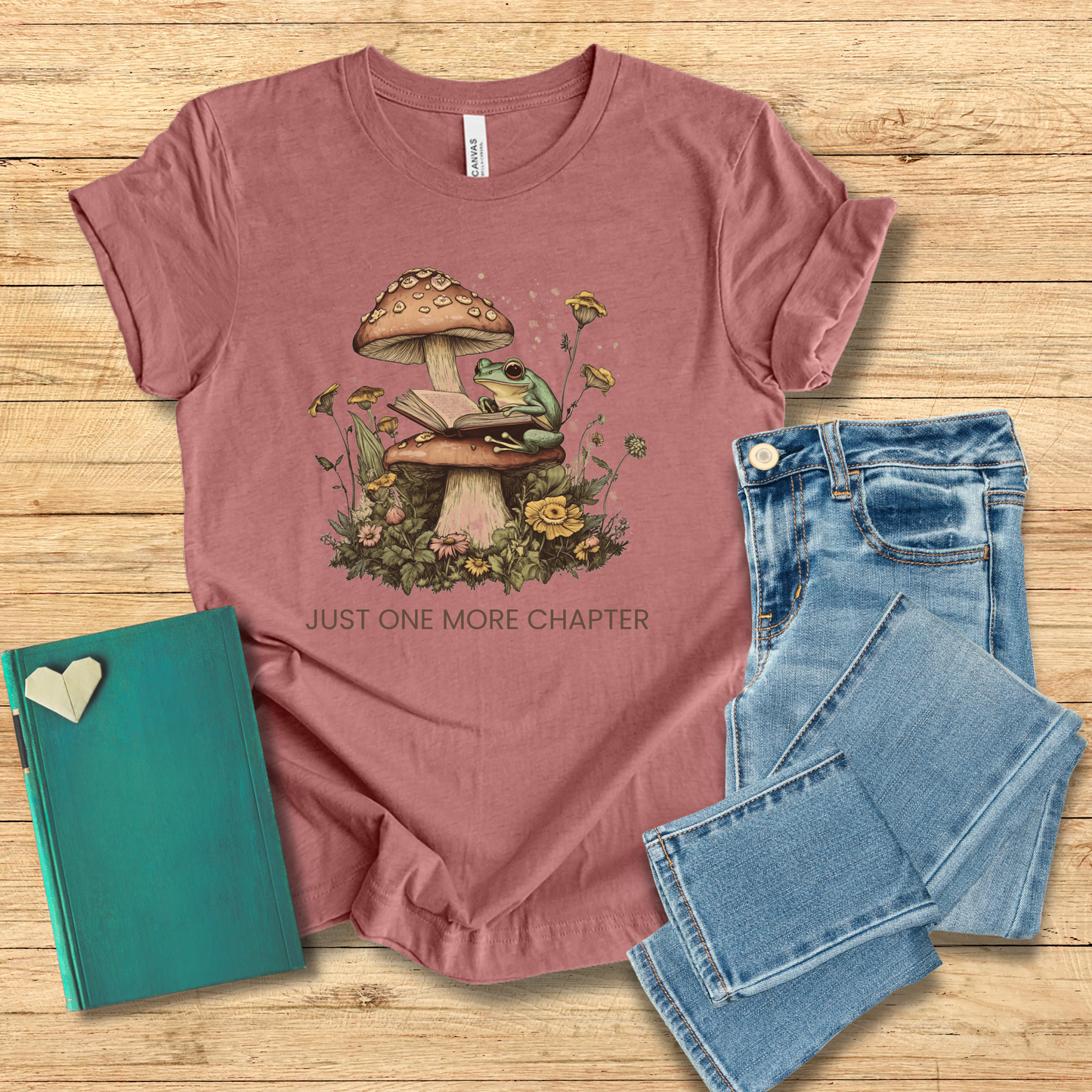 Frog Just One More Chapter Tee