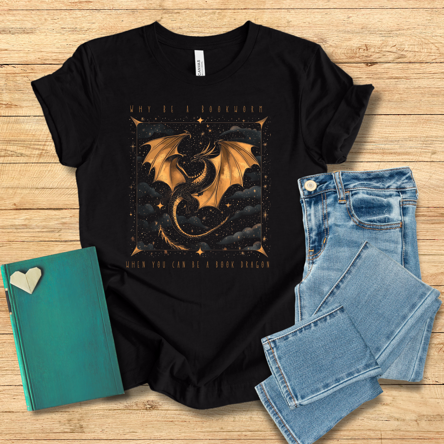 When You Can Be A Book Dragon Tee