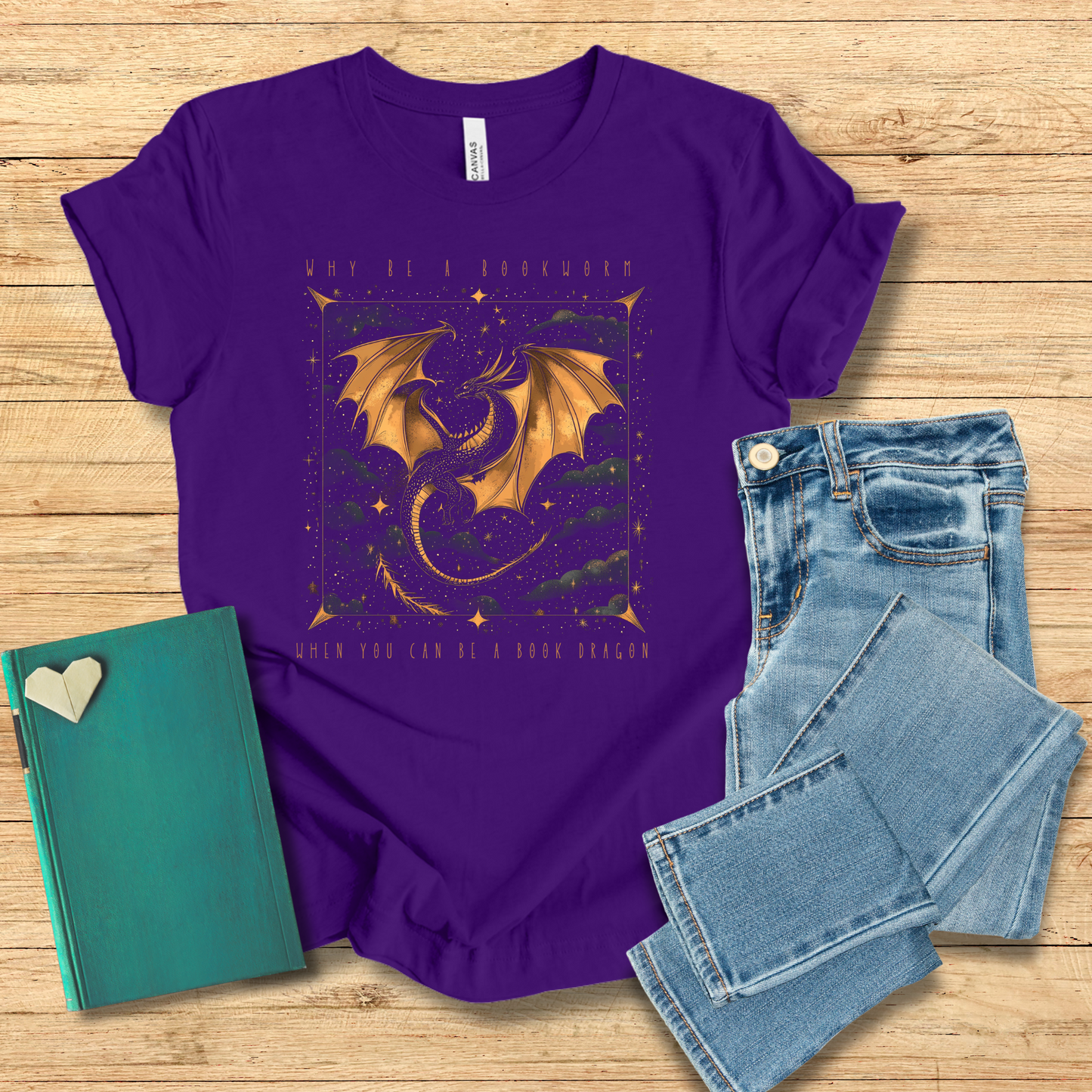 When You Can Be A Book Dragon Tee