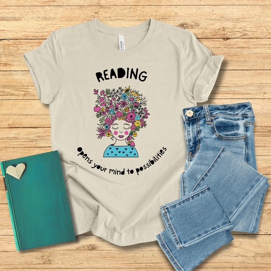 Reading Opens Your Mind Tee