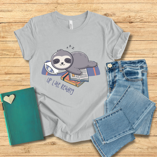 Up Late Reading Tee