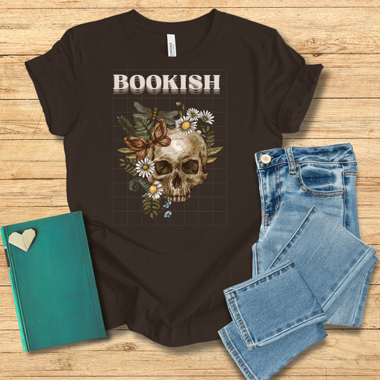 Bookish Skull Tee