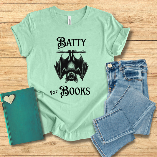 Batty for Books Tee