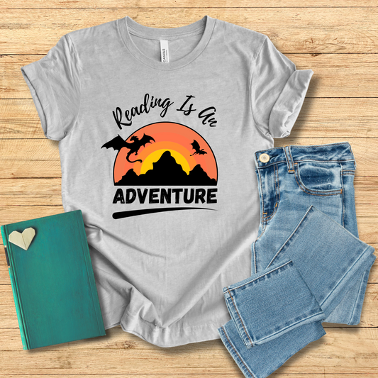 Reading is an Adventure Tee