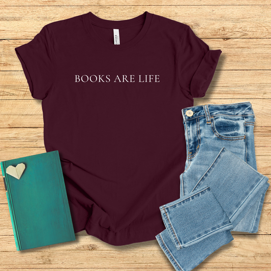 Books Are Life Tee