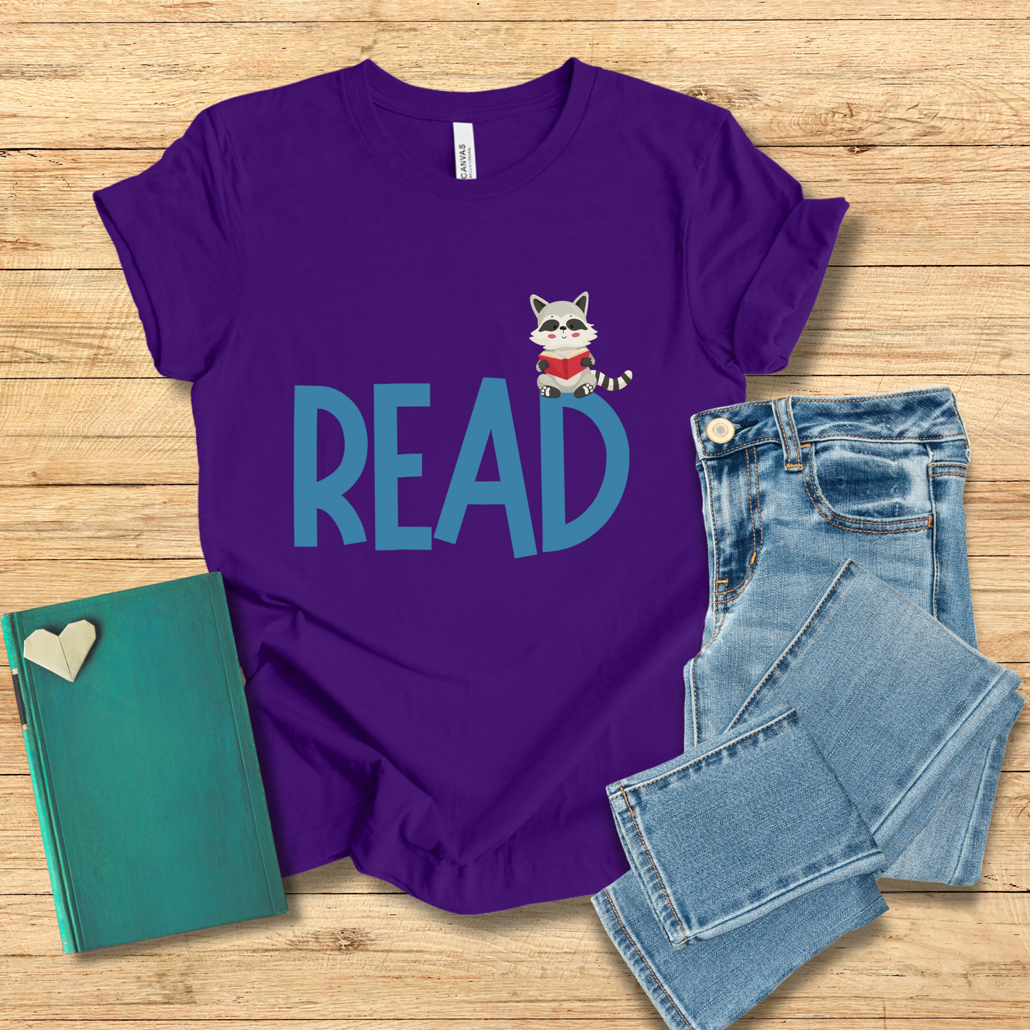 Read Red Raccoon Tee