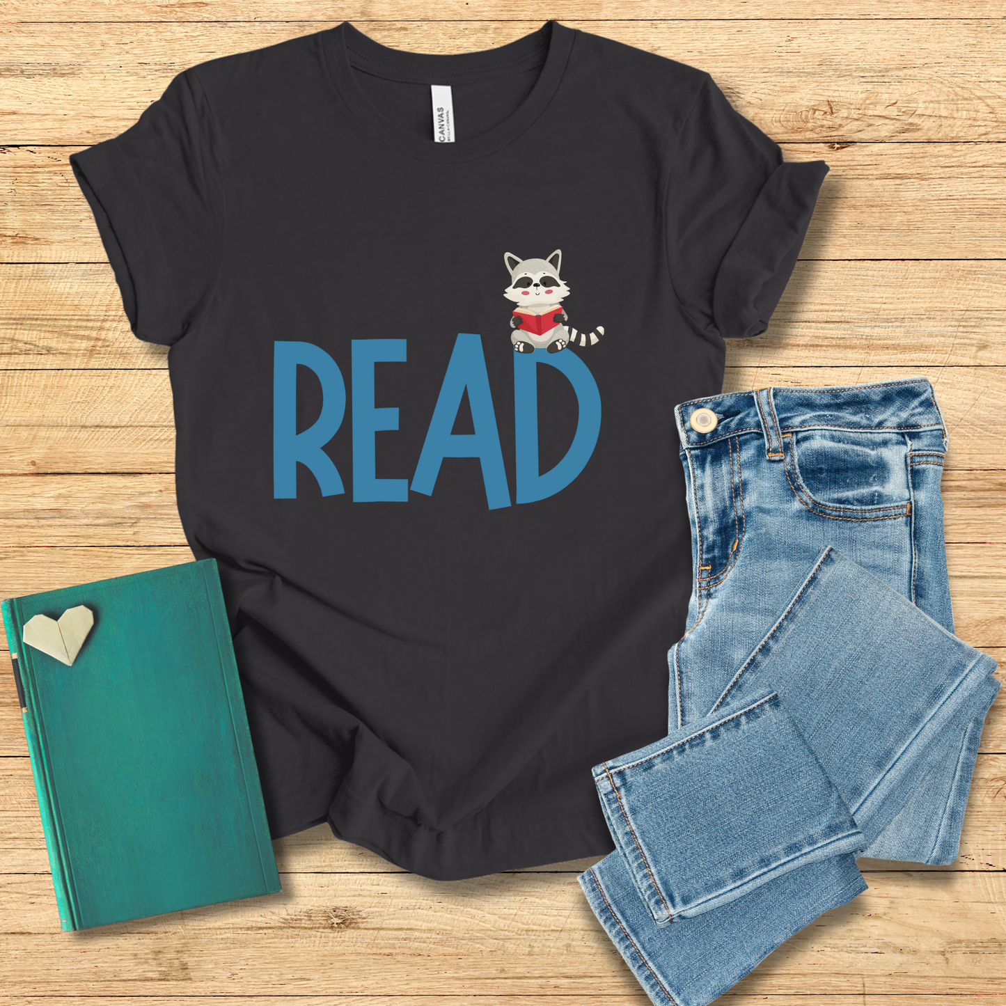 Read Red Raccoon Tee