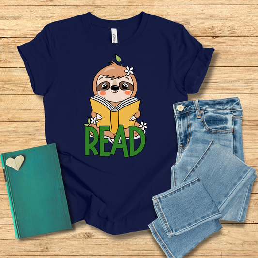 Read Green Sloth Tee