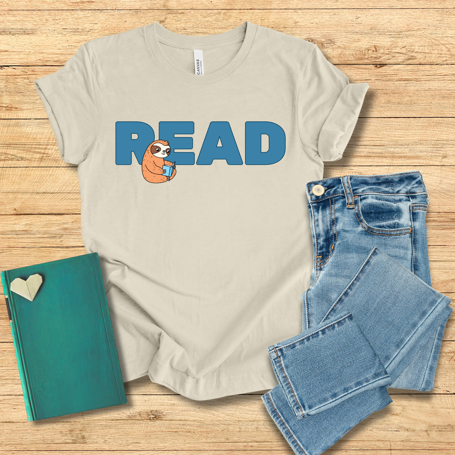 Read Blue Sloth Tee