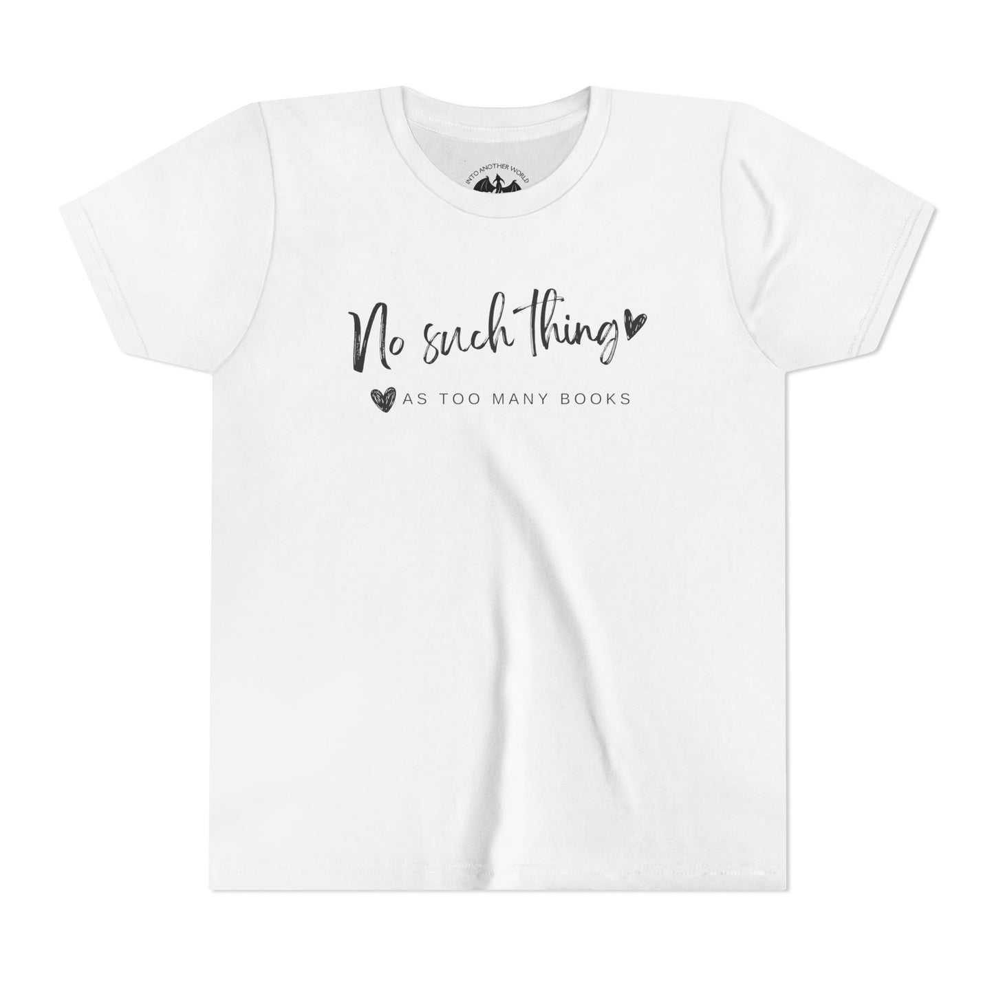No Such Thing As Too Many Books Children's Tee