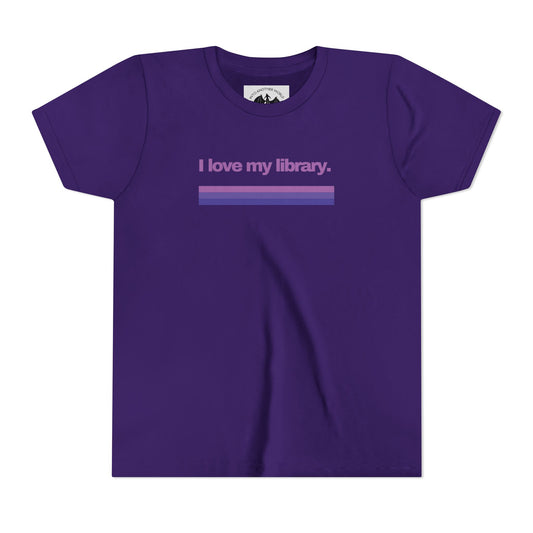 I Love My Library Children's Tee