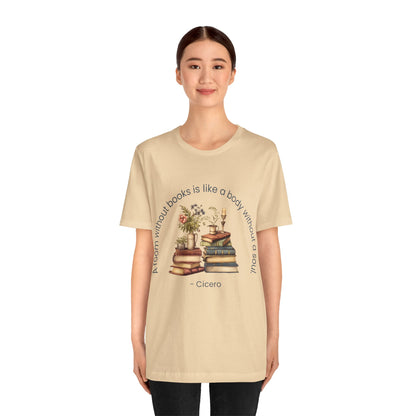 A Room Without Books Short Sleeve Tee