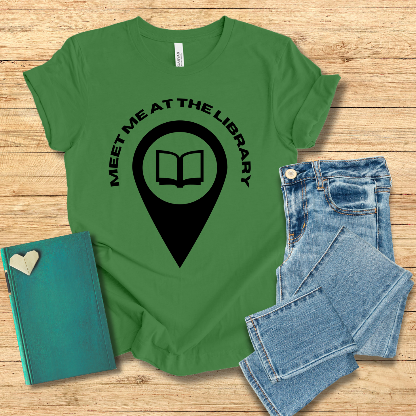 Meet Me At The Library Tee