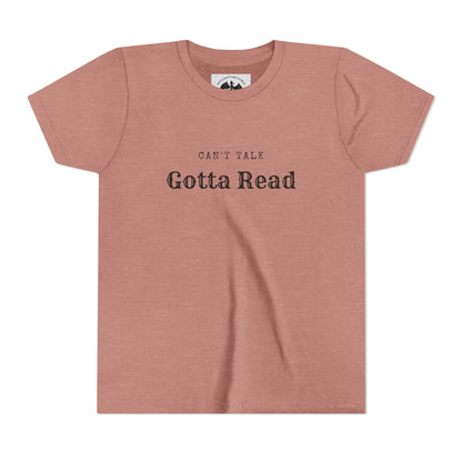 Can't Talk Gotta Read Children's Tee