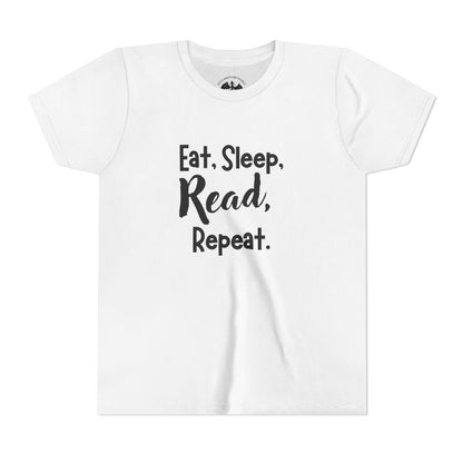 Eat, Sleep, Read, Repeat Children's Tee
